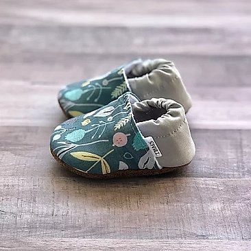 Spring Floral Moccasins