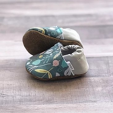 Spring Floral Moccasins