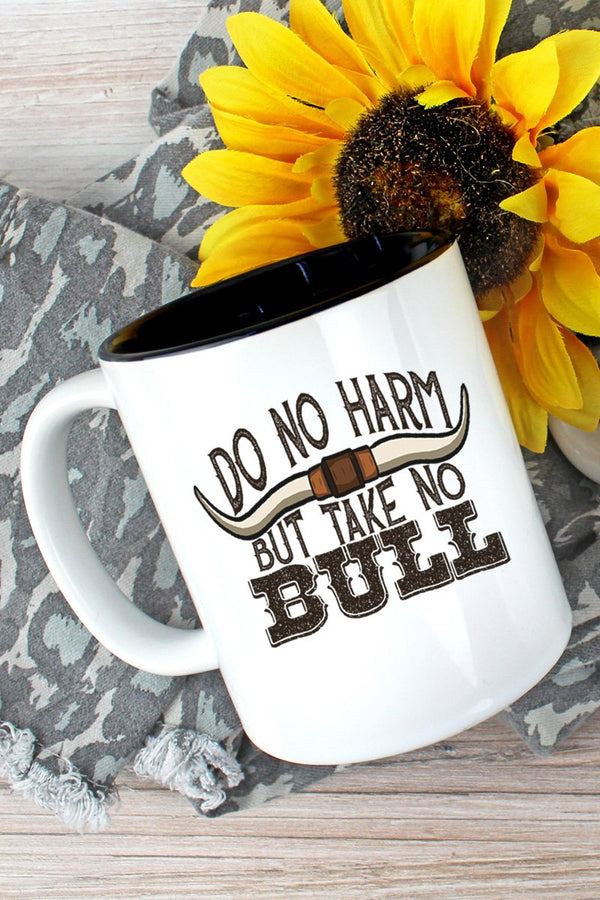 Take No Bull Two-Tone Mug